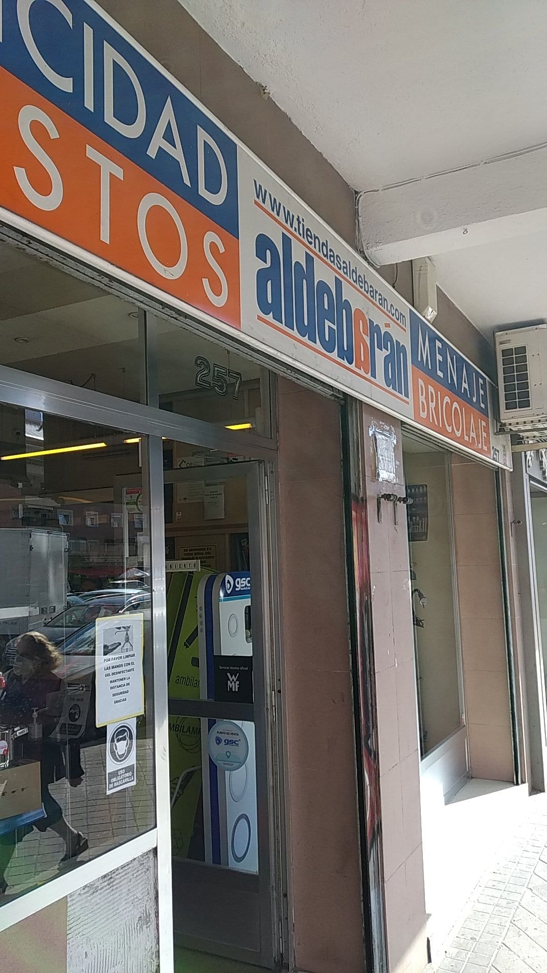 Trabajo de urgencia realizado